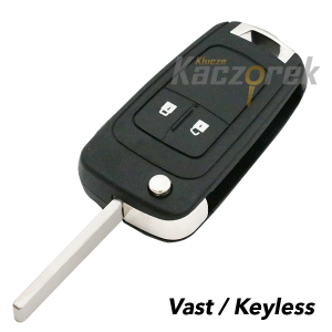Opel 098 - klucz surowy - pilot - Chevrolet-Opel